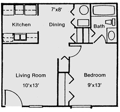 1BR/1BA - Quail Run