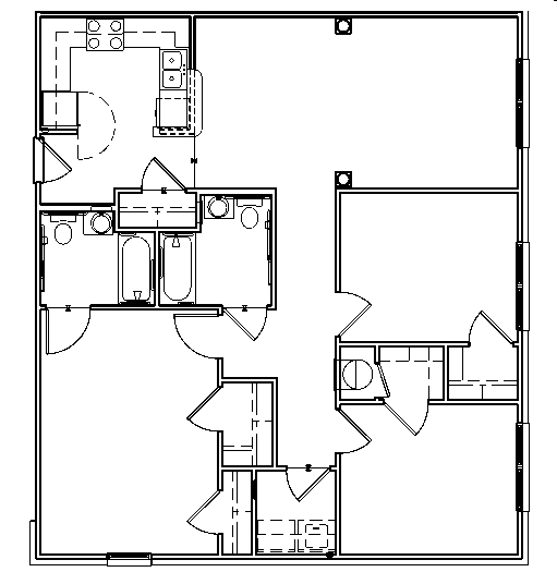 2HAB/2BA - Breckenridge Court Apartments