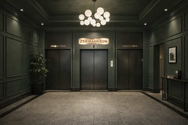 Lobby Rendering - The Harrison Building