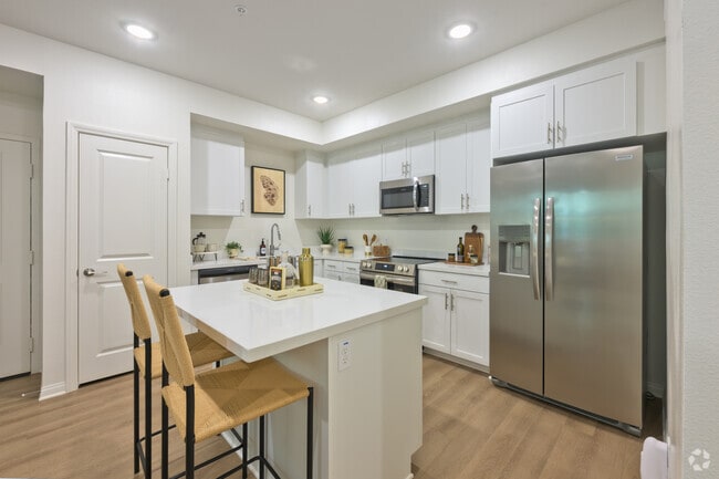 1 dormitorio, 1 baño - 699 pies cuadrados - Cocina - The Kingsley Luxury Apartments