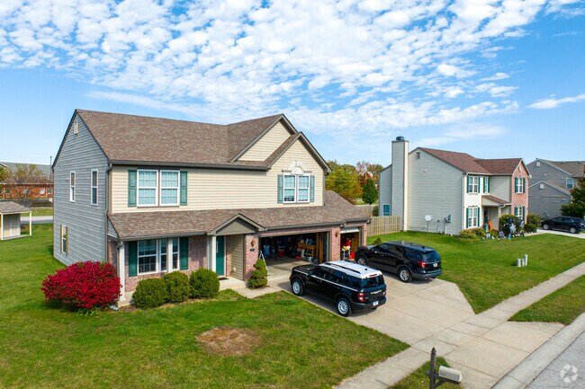 Many nice homes can be found on Pine Cone Drive in Brownsburg.