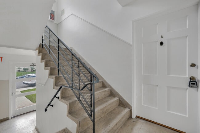 Front Door and Steps - 4080 Abourne Rd (Los Angeles, CA) Apartments