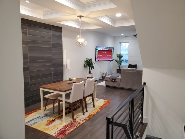 Exiting kitchen to dining room - 125 Markle St