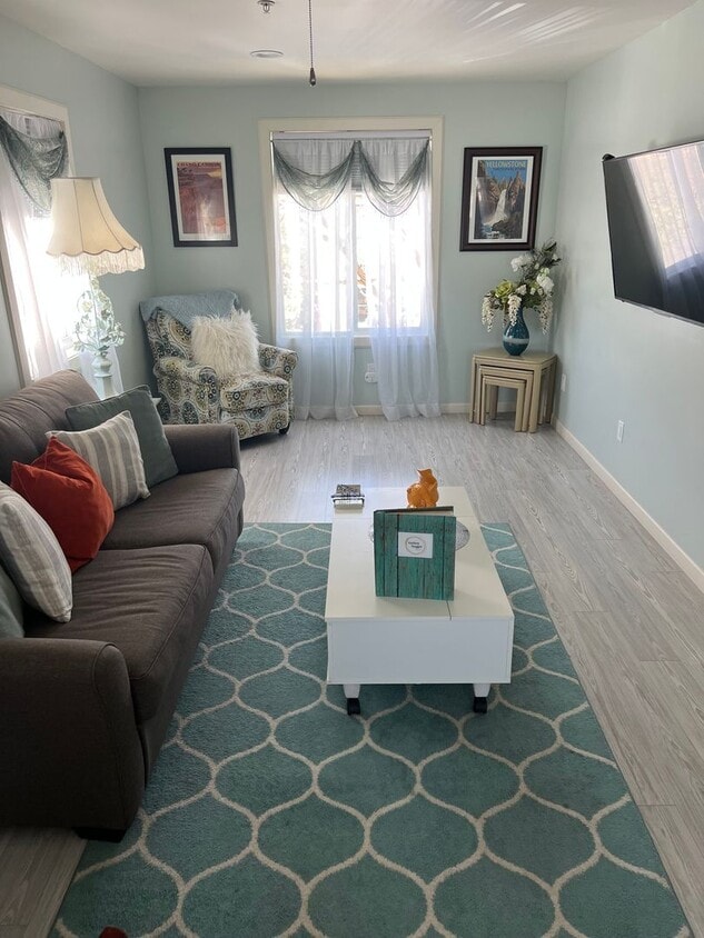 Primary Photo - Bight and airy FURNISHED 1 bedroom apartment