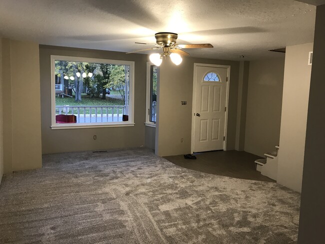 living room looking toward front door - 1123 S Church St