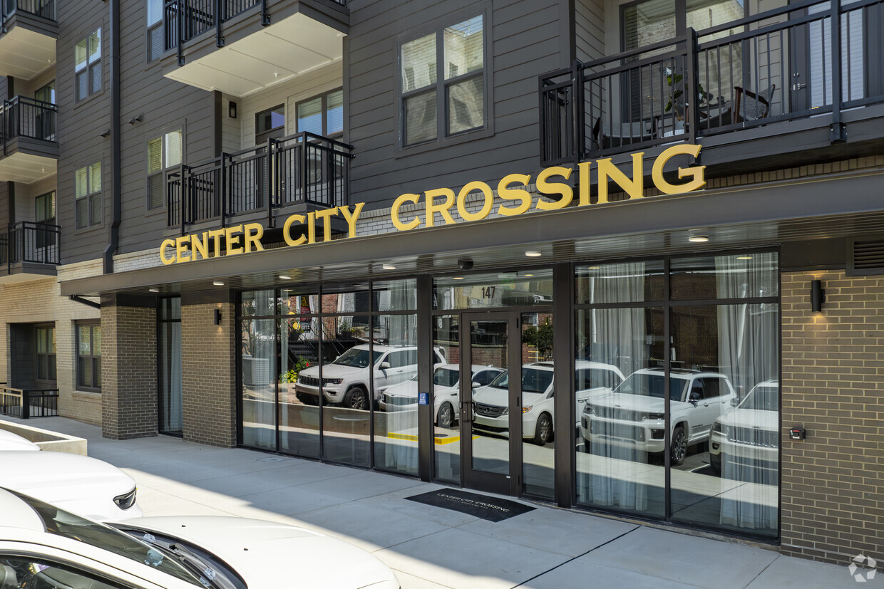 Centro de la ciudad cruzando la calle sur Entrada a South Street - Center City Crossing