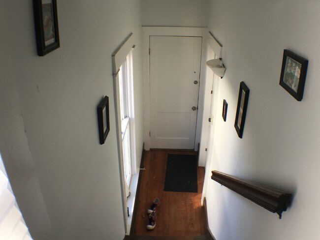 Looking down from stair landing - 1408 6th Ave