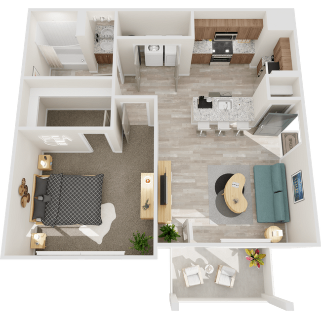 Foto del interior - Reverb Apartments