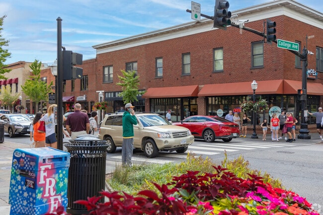 Downtown Blacksburg is the place to be.