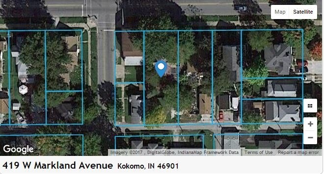 Vista aérea - 419 W Markland Ave