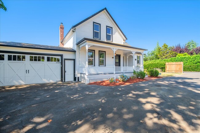 Classic Victorian design with 2 car attached garage with 220 power - 9411 SE Evergreen Hwy