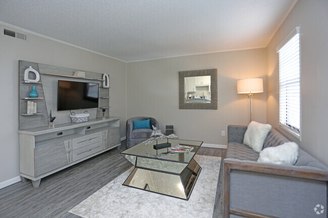 Livingroom (Model) - Springbrook Apartments