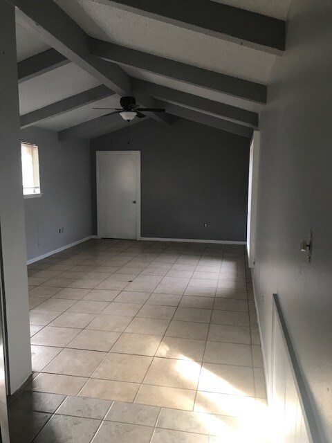 Living Room facing front door - 317 Clayton Nolen Dr