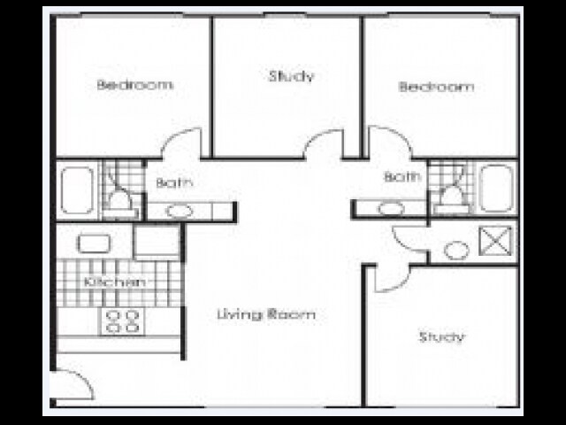 Campus Walk Apartments Carrollton Ga Floorplan Campus Walk