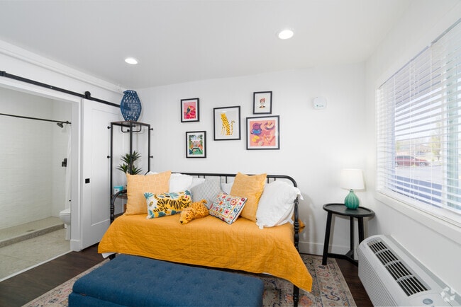 Estudio - 202 pies cuadrados - Dormitorio - The Alegre