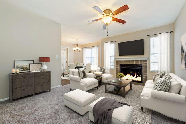 Living Room - Safire at Matthews