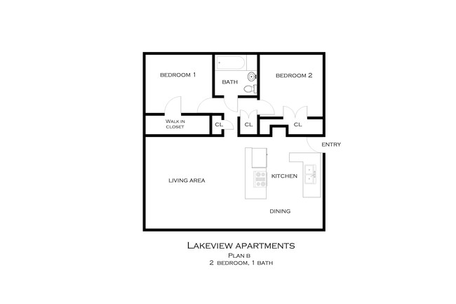 Plano de planta - Lakeview Terrace