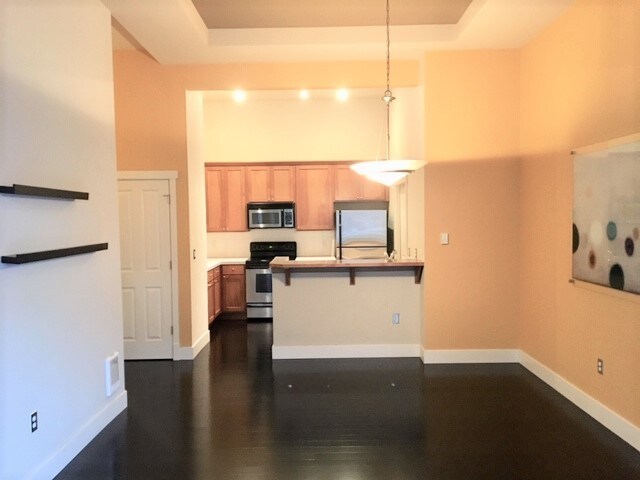 Open concept great room. - 7720 Greenwood Ave N