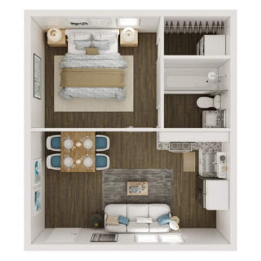 Floorplan - ARGWF Greenway Flats