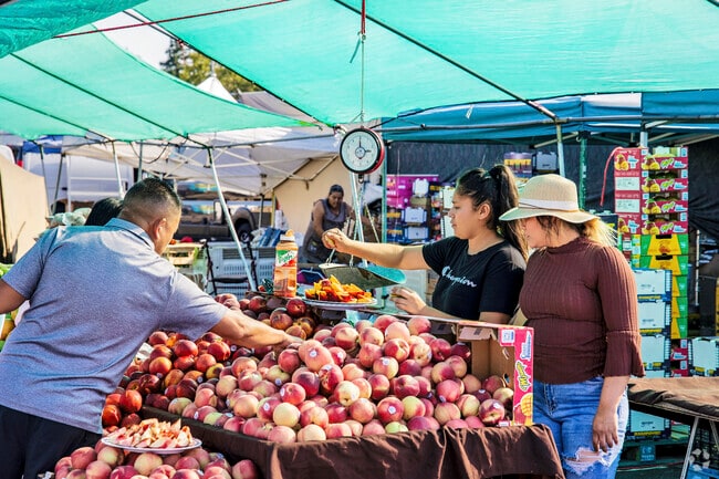 Get farm to table produce at the Galt Market.
