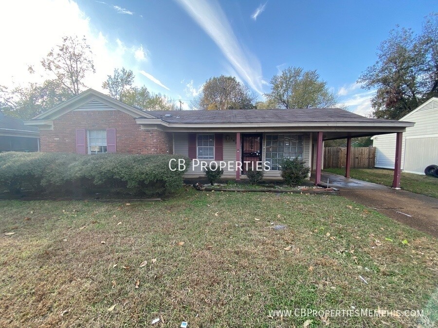 Great Home in Colonial Acres House Rental in Memphis, TN