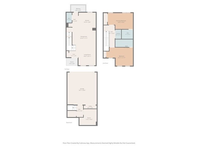 Foto del edificio - Charming Townhome with Garage and Bonus Room
