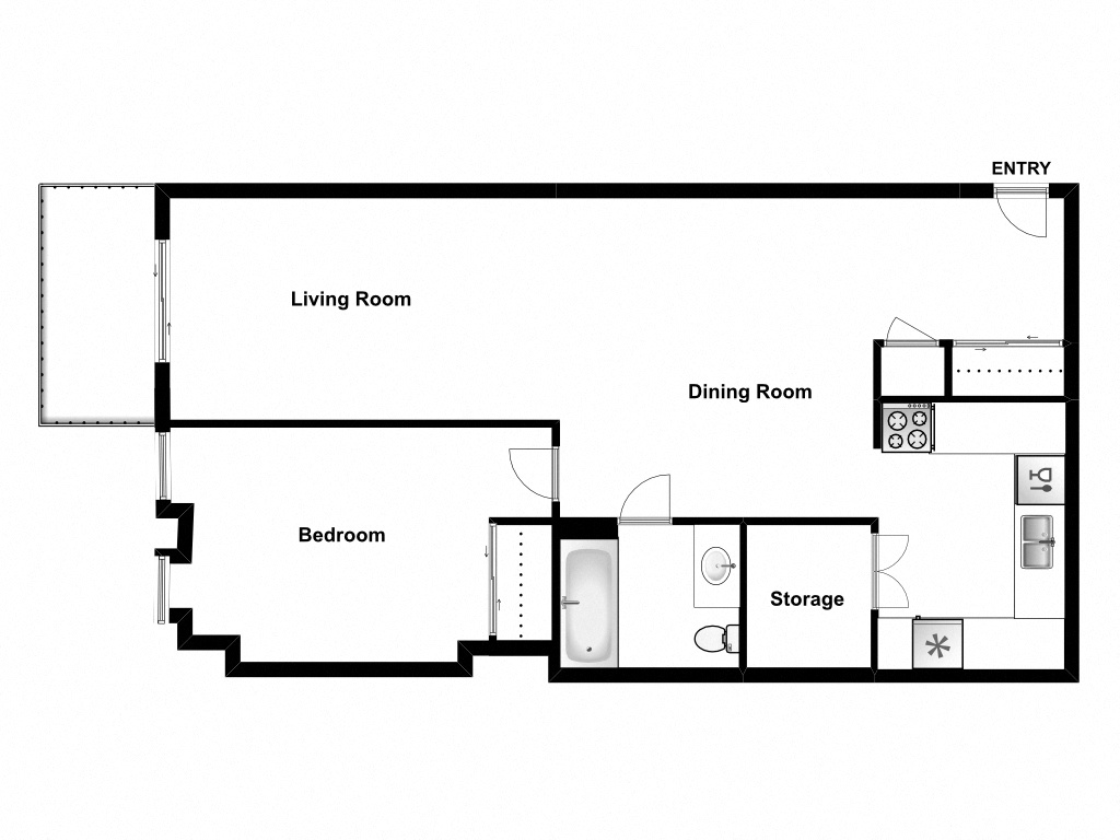 Plan d'étage - Angus House