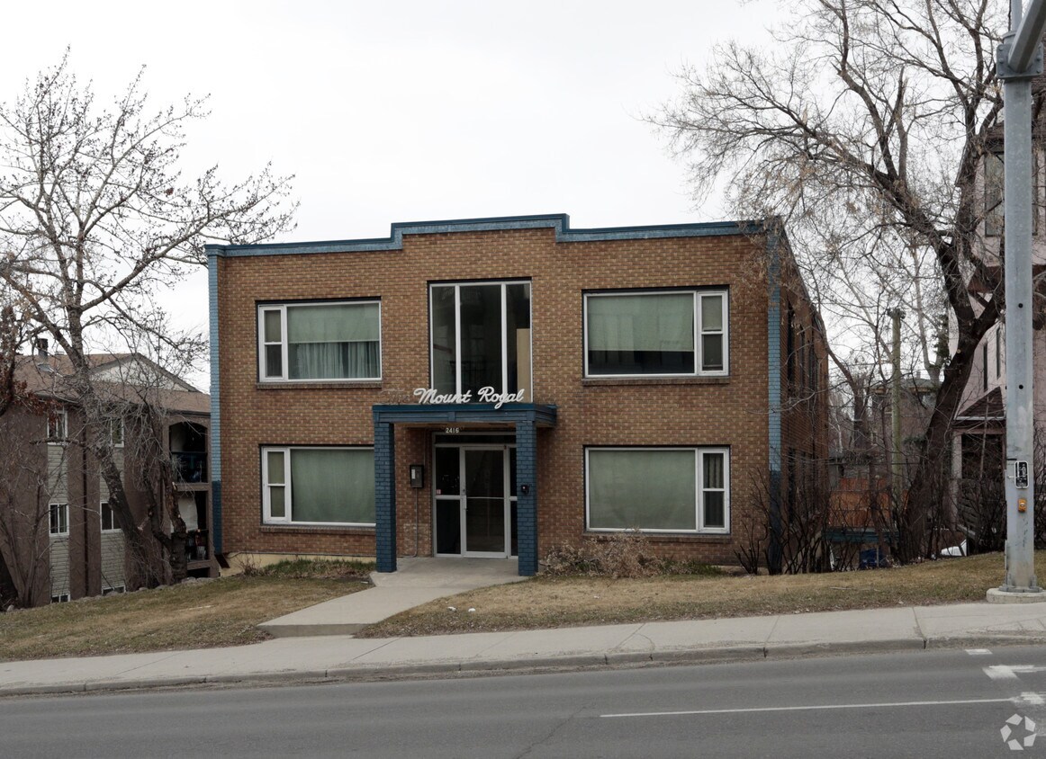 The Mount Royal Apartments at 2416 14th St SW Calgary, AB
