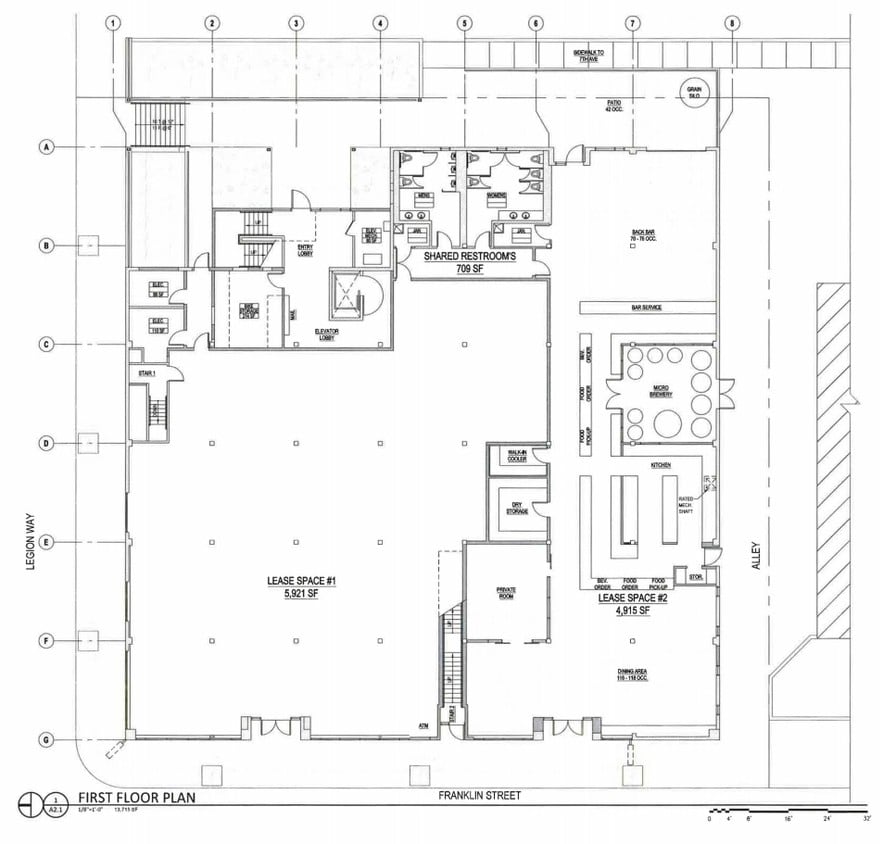 1st Floor Plan - Franklin Lofts
