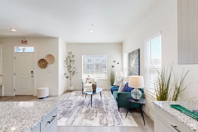 4BR, 2.5BA - 1,602SF - Living Room - Villas at Ridgeline Vista