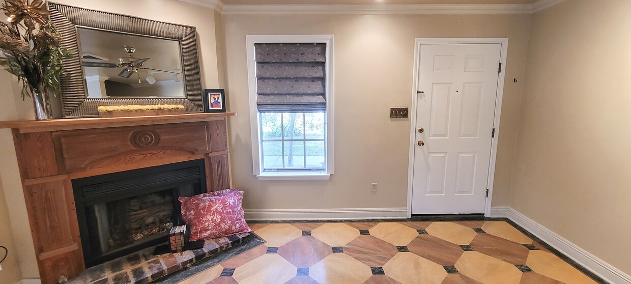 Hand-Painted Cement Floors! - 416 Doucet Rd