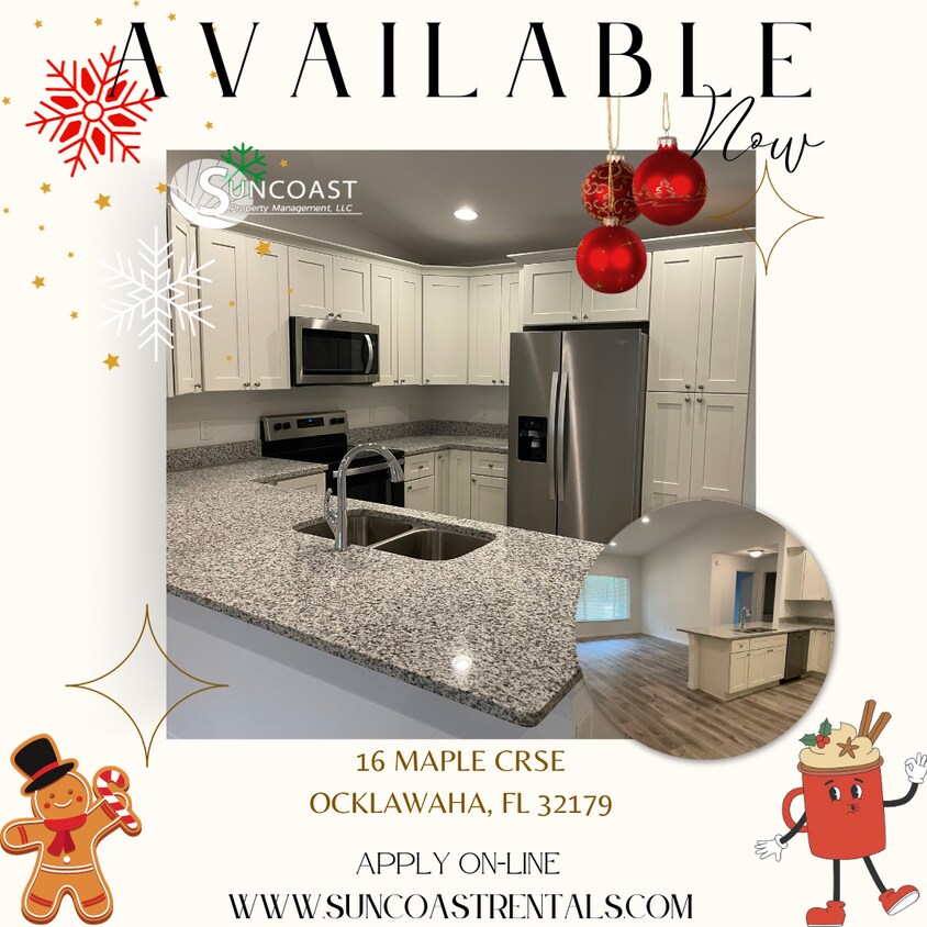 Beautiful New 3/2 Home for Rent in Ocklawaha! House Rental in