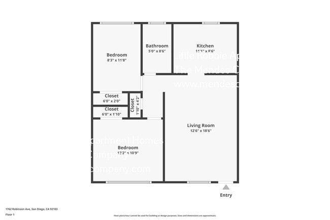 Foto del edificio - 1758 1/2 Robinson Avenue-