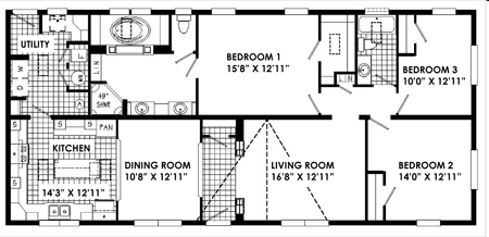 3HAB/2BA - Oaks Of Weymouth