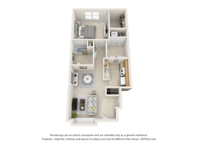 1HAB Apartamento - Oaks at Weatherby