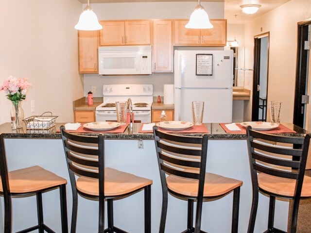 Model Room Countertop - Fox Village Apartments