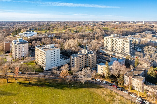Aerial Photo - Portage Apartments