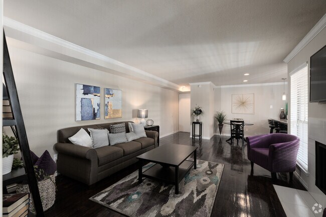 1HAB, 1BA - 810 ft² - Sala de estar - Harwood Hills