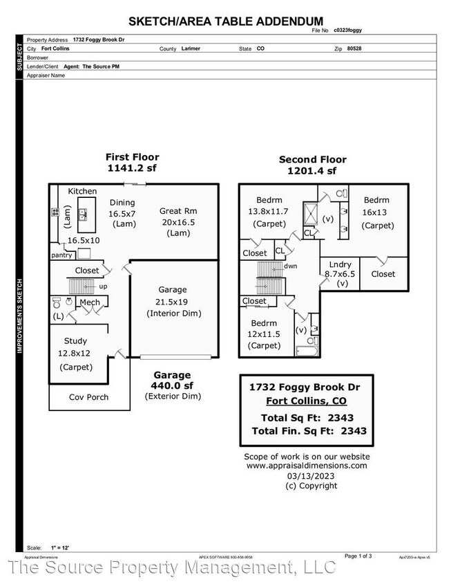 3 br, 3 bath House 1732 Foggybrook Dr House for Rent in Fort