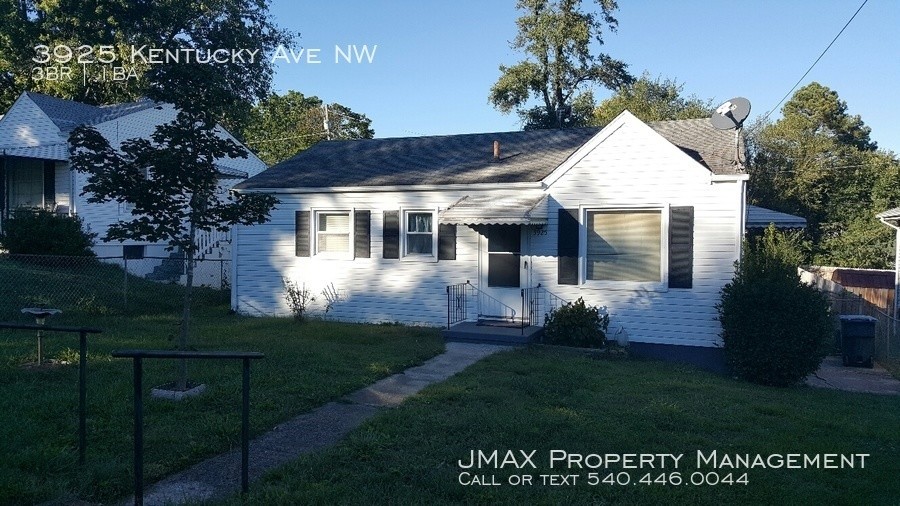 3 bedroom one level section 8 approved - House for Rent in Roanoke, VA