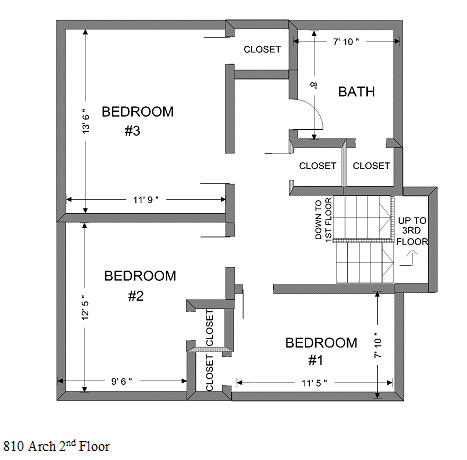 Building Photo - 6 br, 2 bath House - 810 Arch St 810 Arch