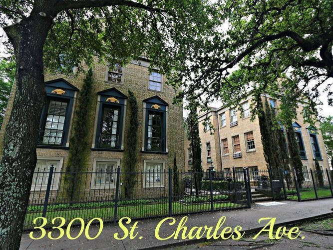 Front of building - 3300 Saint Charles Ave