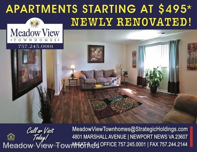 4613 Marshall Ave, Newport News, VA 23607 Condo for Rent in Newport