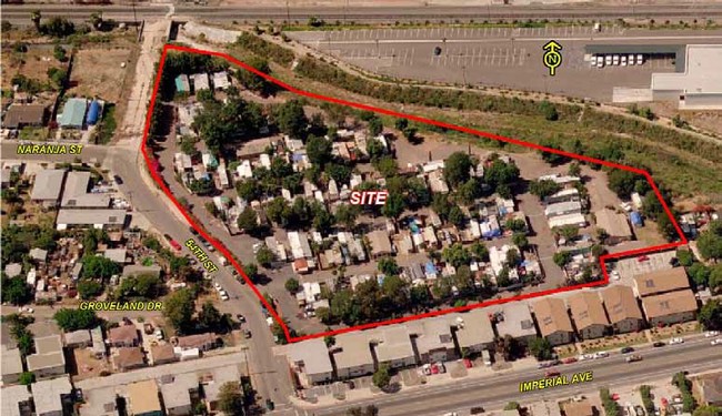 Aerial Photo - Acacia Mobile Home Park