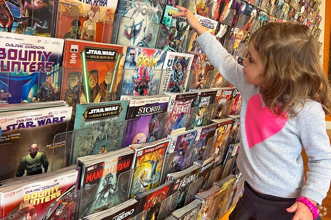 Tabletop gaming and comic fans can expand their collections at Packrat Comics.