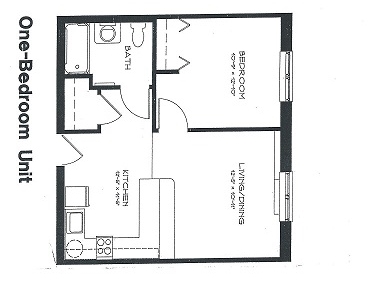 1BR/1BA - Timber Ridge