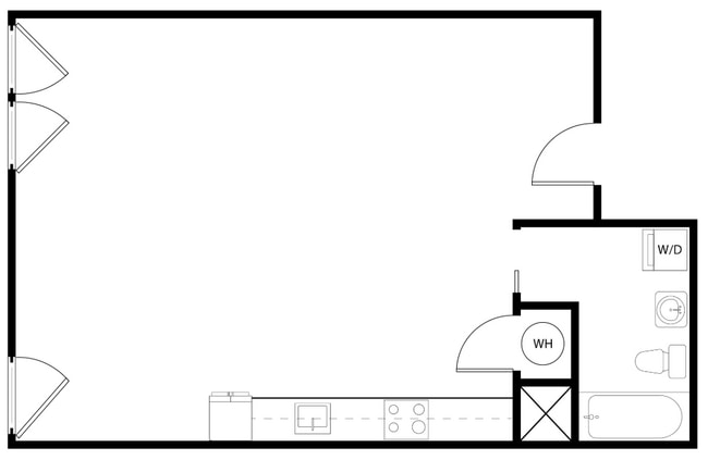 Interior Photo - The Mercantile Lofts