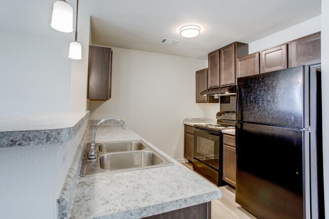 Cocina totalmente equipada - Ironwood Apartments