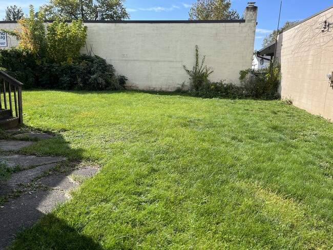 Fenced backyard - 5462 State Rd