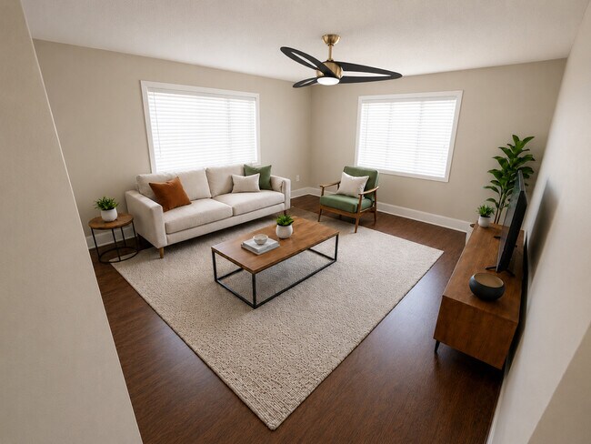 Apartamento de 2 habitaciones y 2 baños con aire acondicionado central. - Central Village Apartments